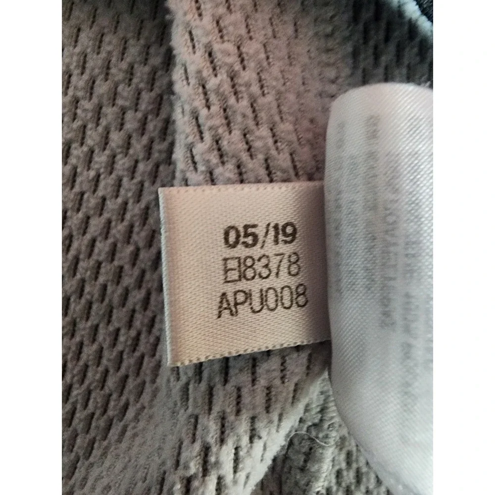 Adidas Climawarm Hoodie Mens Medium Gray Pullover Scuba‎ Neck The Three Stripes